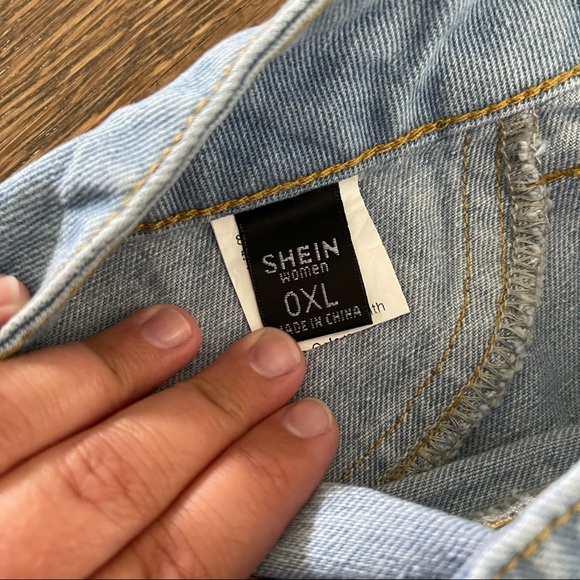 Shein Long Denim Skirt - Picture 6 of 7